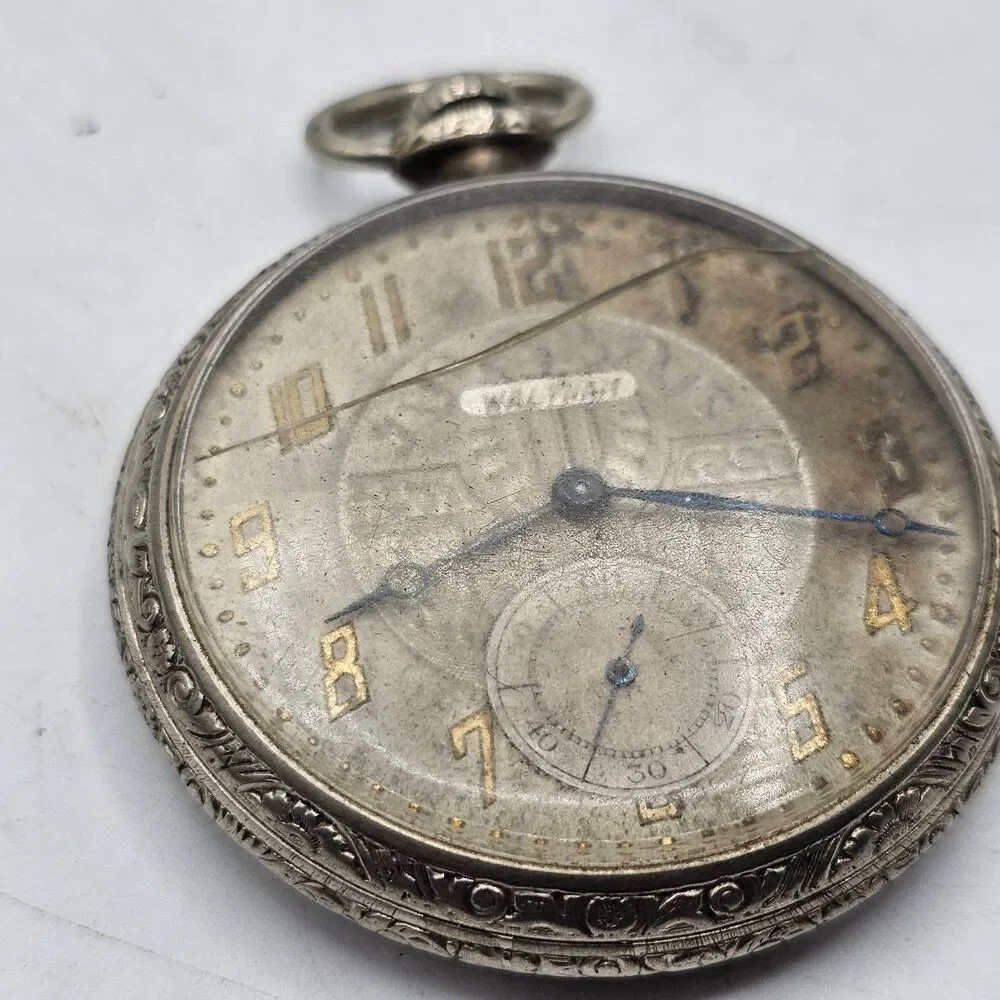 Vintage Waltham 17 Jewel 14kt Gold Filled Pocket Watch